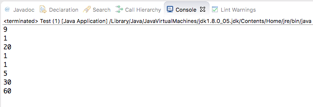Javaで変数を使った計算の例