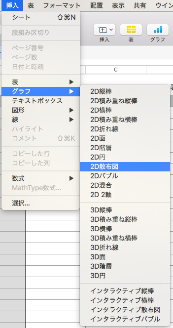 Numbersで横軸と縦軸の値を指定した折れ線グラフを描く方法 Joyplotドキュメント