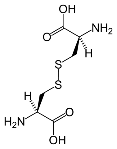 シスチンの化学構造
